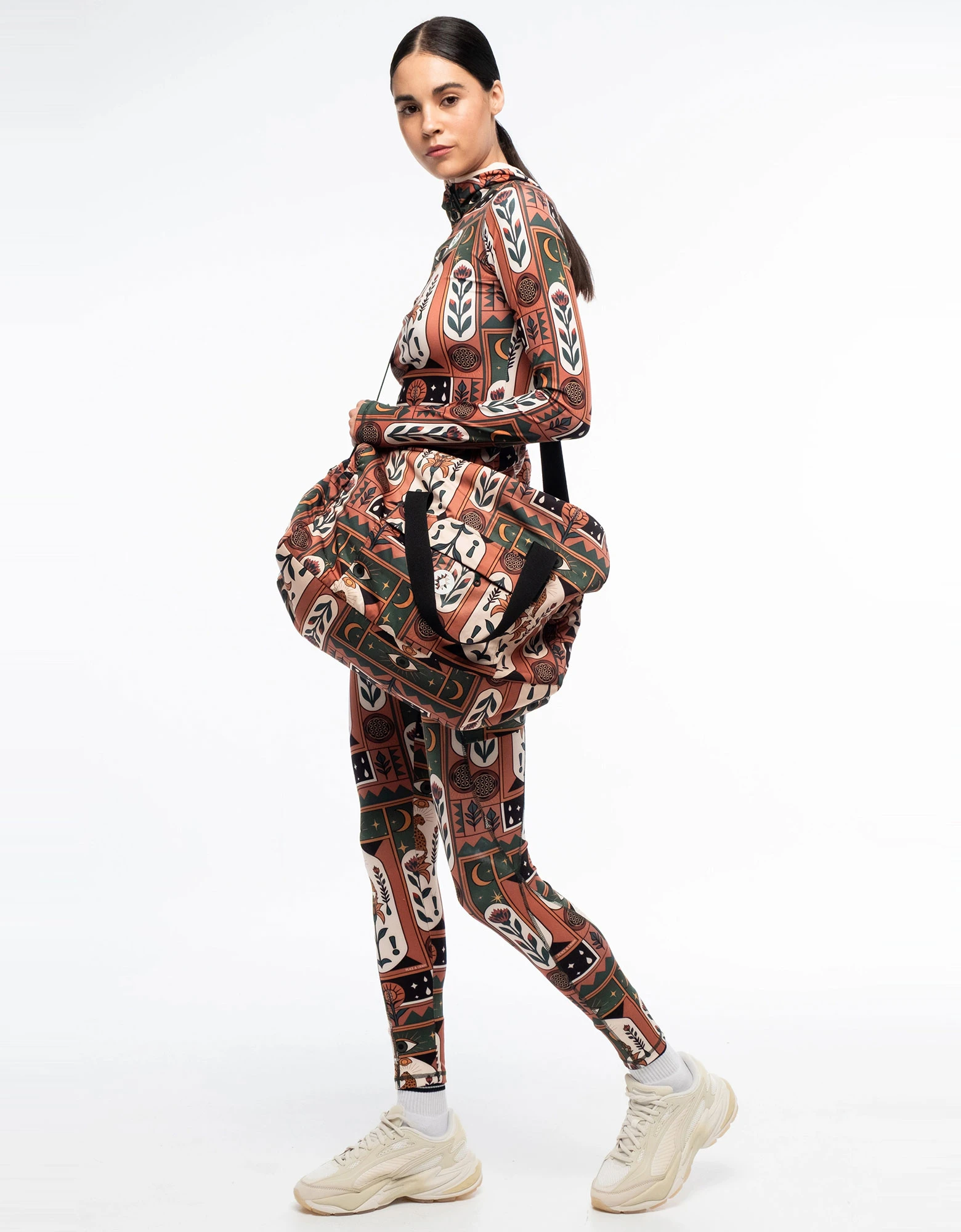 Peace and Chaos Mystic bloom sports bag — φωτογραφία 8 από 9