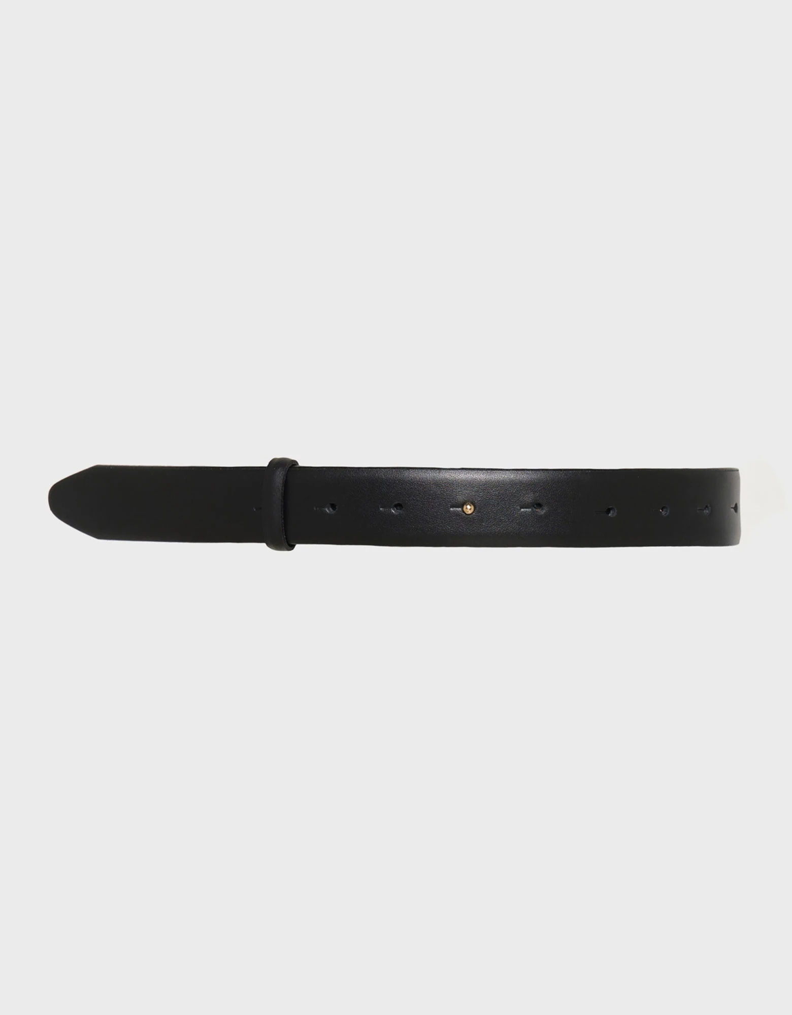 Nadia Rapti Thea leather belt black — φωτογραφία 2 από 5