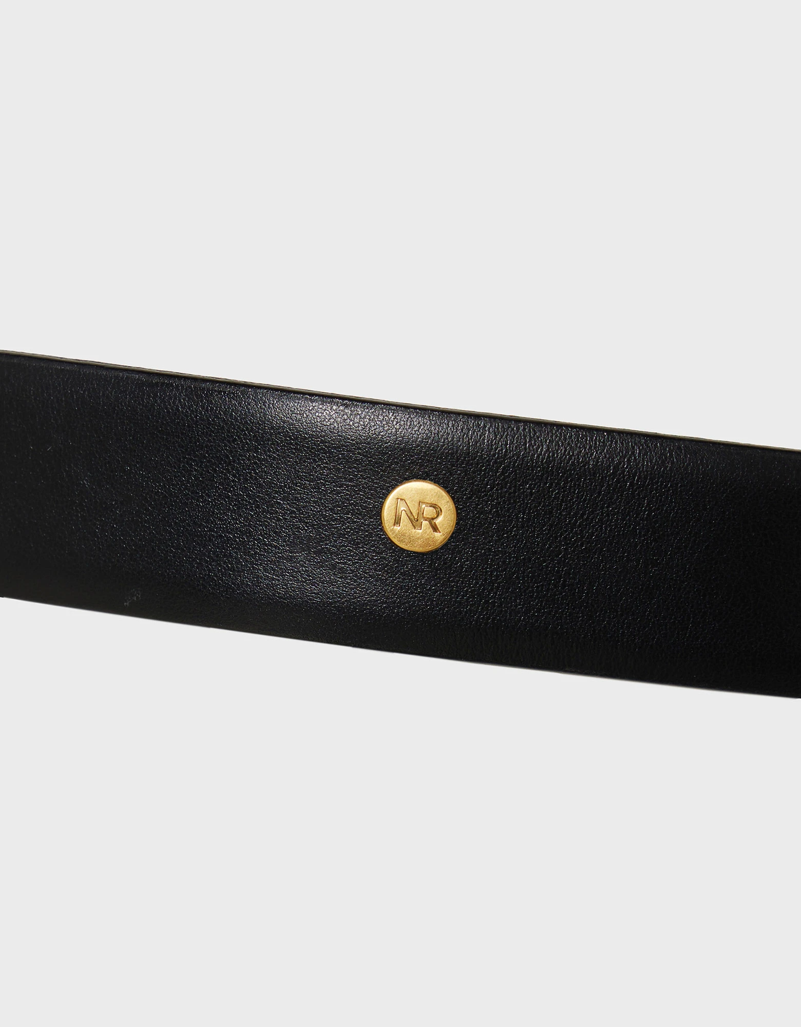 Nadia Rapti Thea leather belt black — φωτογραφία 3 από 5