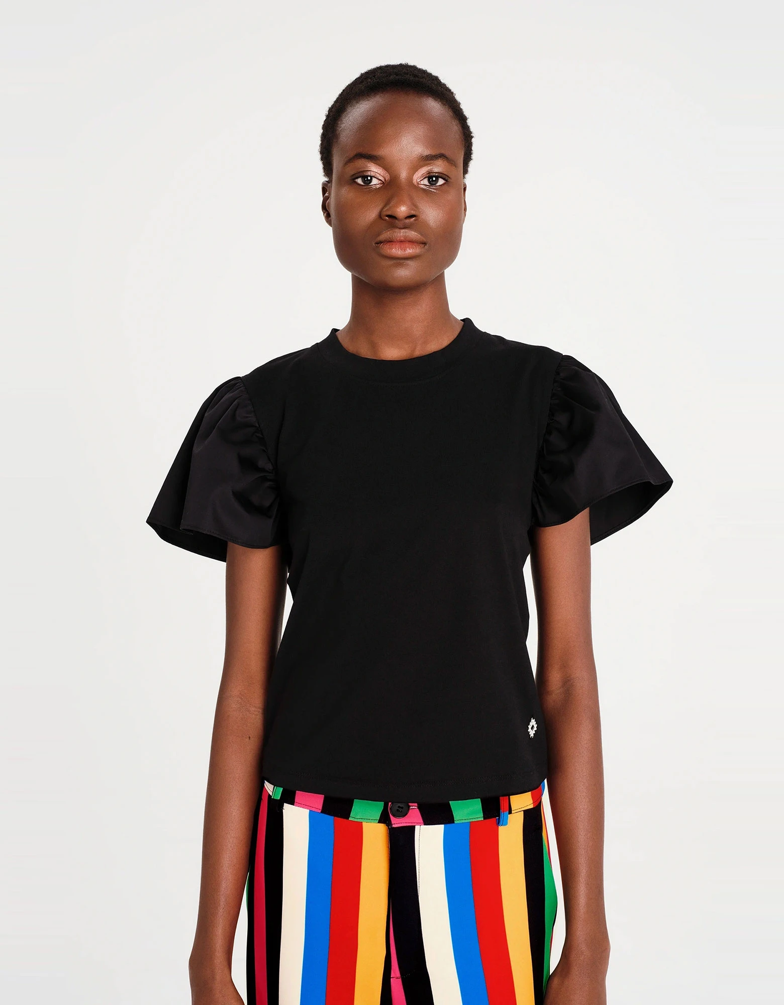 Plumage top black — Peace and Chaos