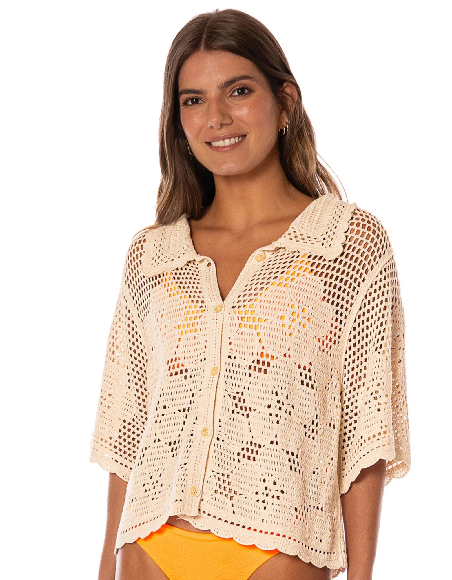 Macrame meadow ethereal shirt — Maaji