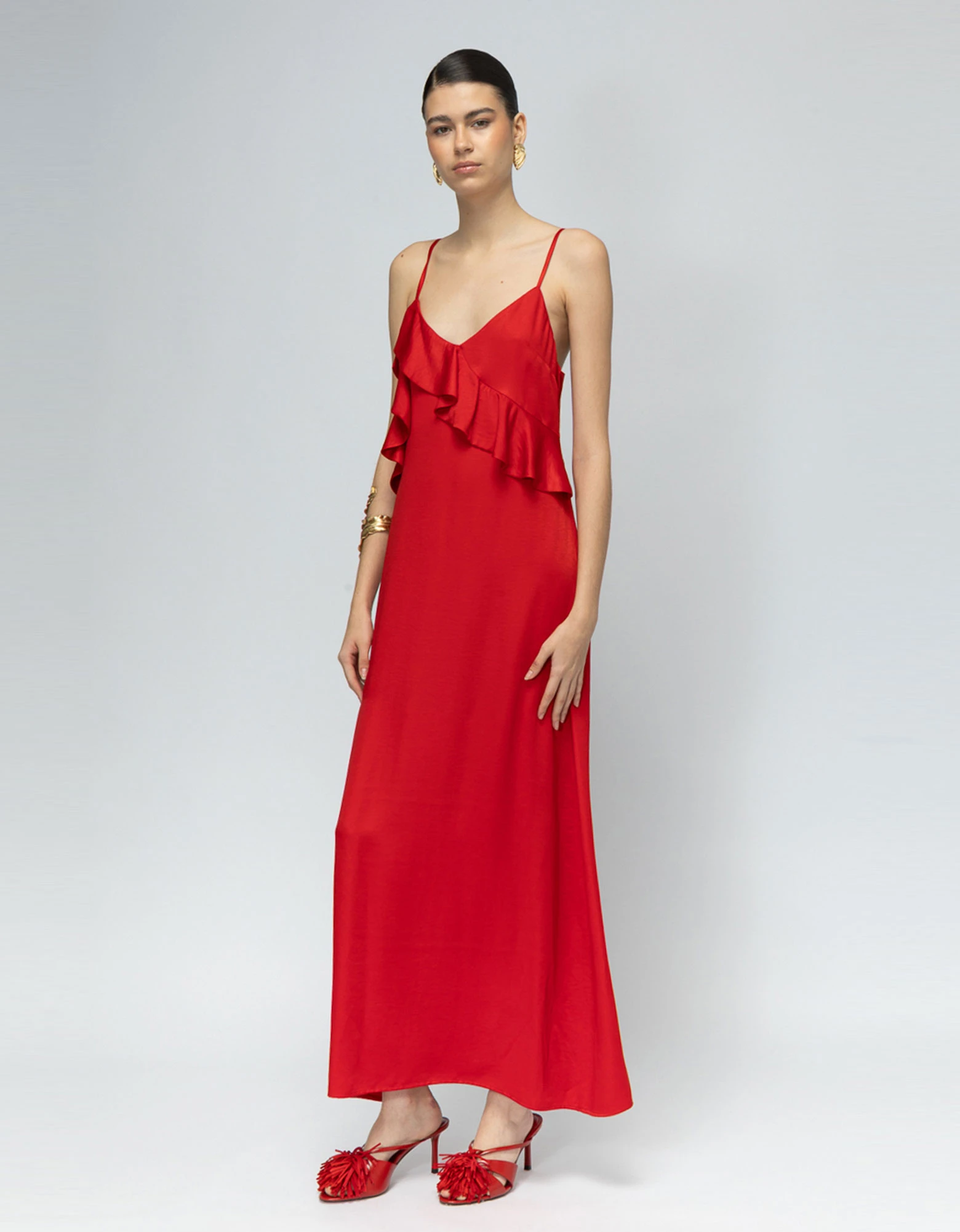 Rambla red dress — Mallory the label