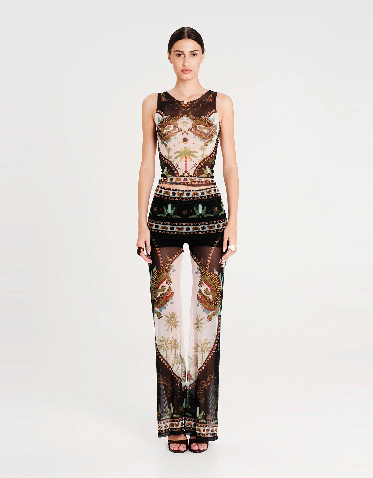 Reptile mesh pants — Peace and Chaos