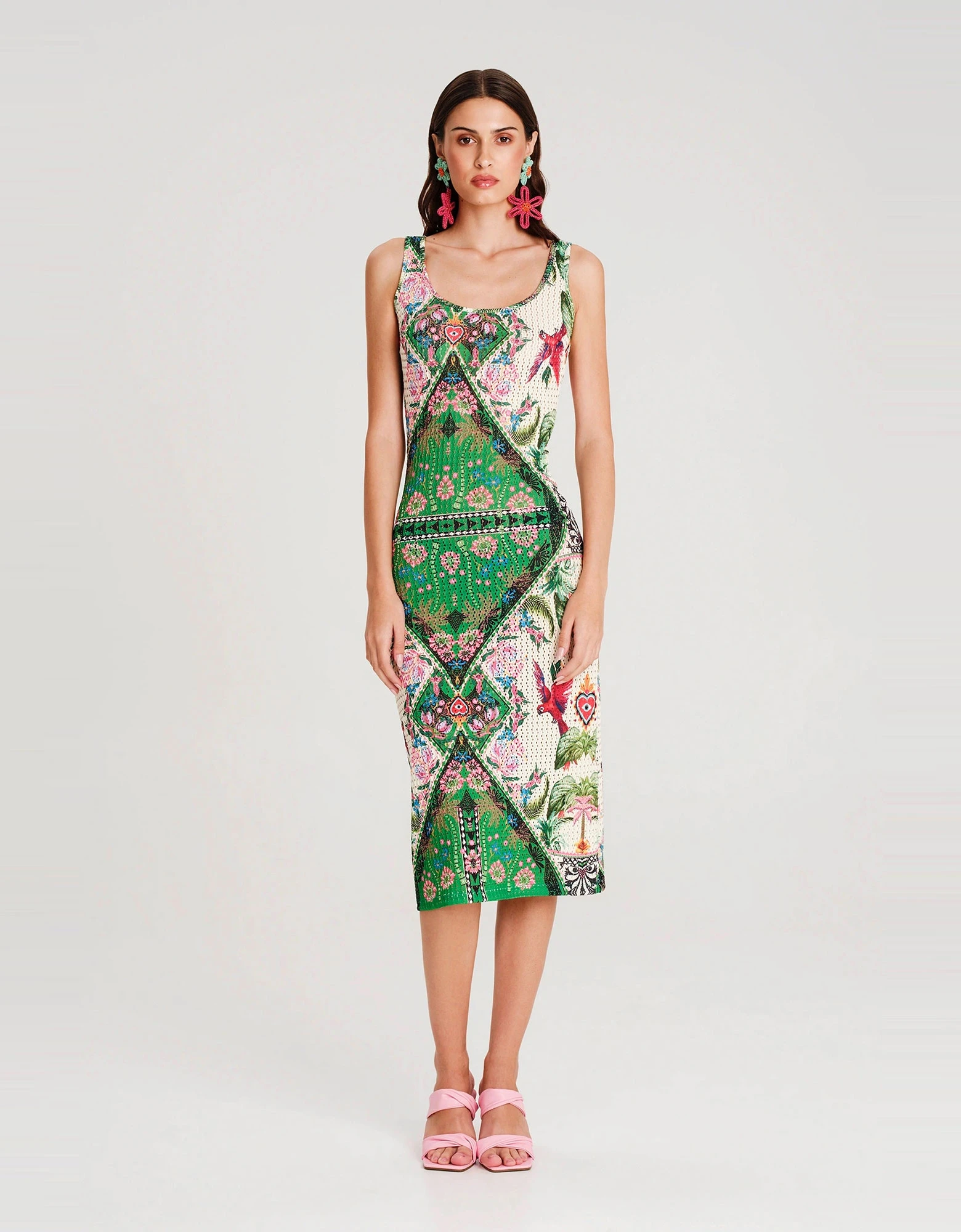 Oasis crochet long dress — Peace and Chaos