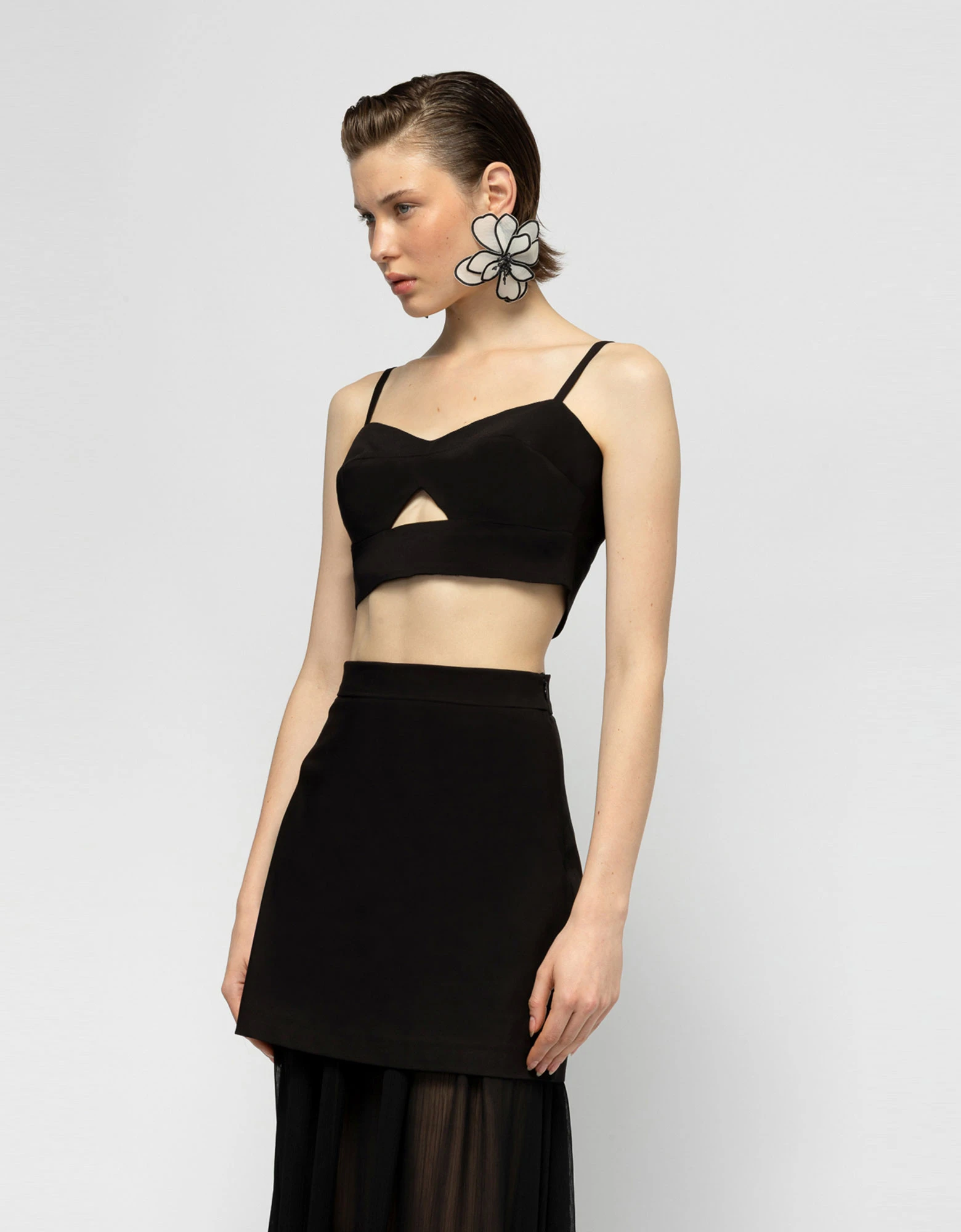 Drago top black — Mallory the label