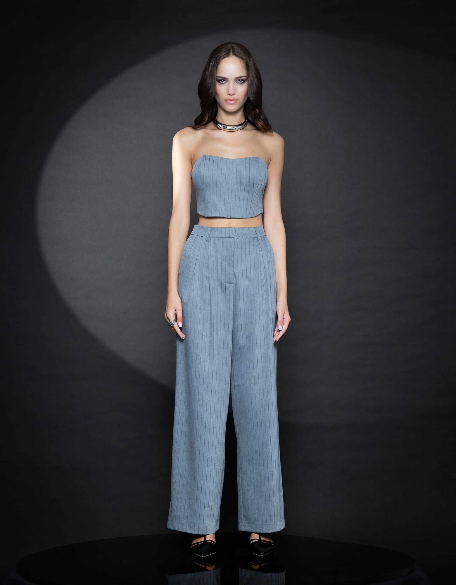 Scarlett pants silver — Foreveryoung