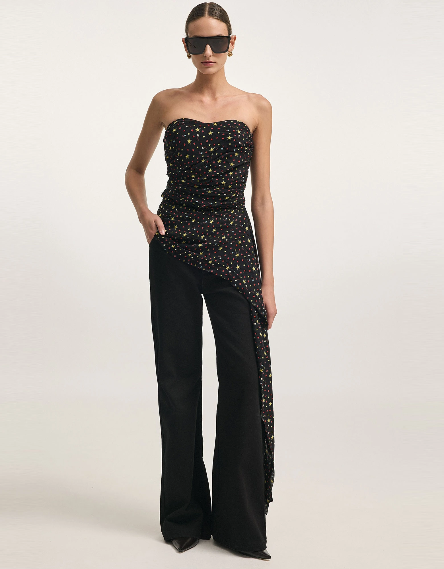 Skyline strapless top — Nadia Rapti