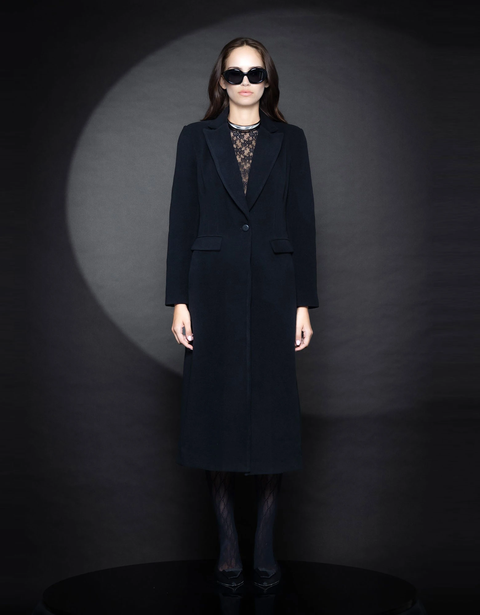 Charis coat black — Foreveryoung