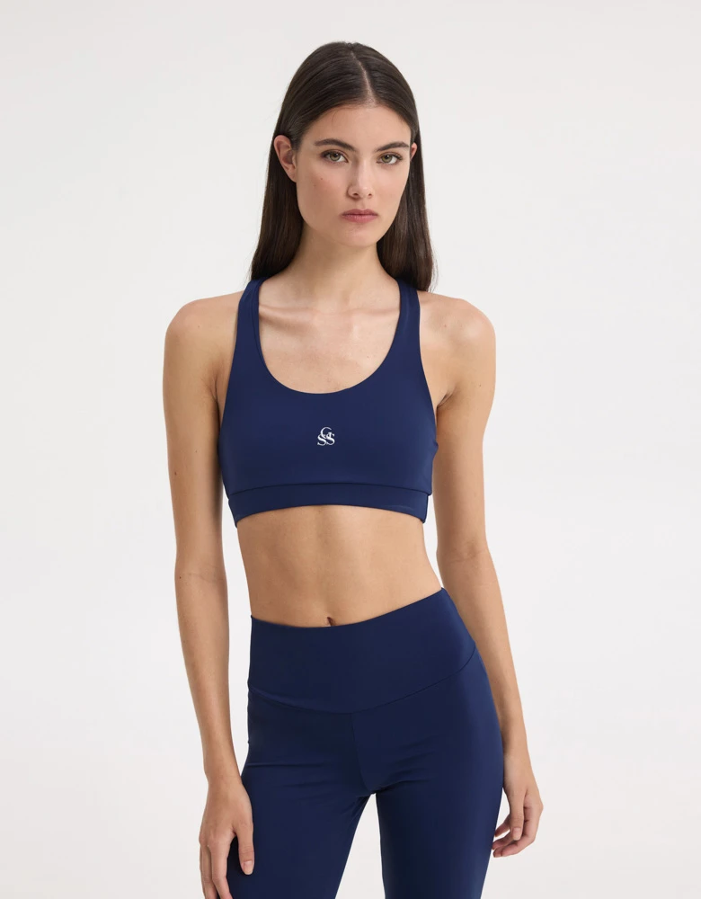 Dolly bra navy blue — Sunset go