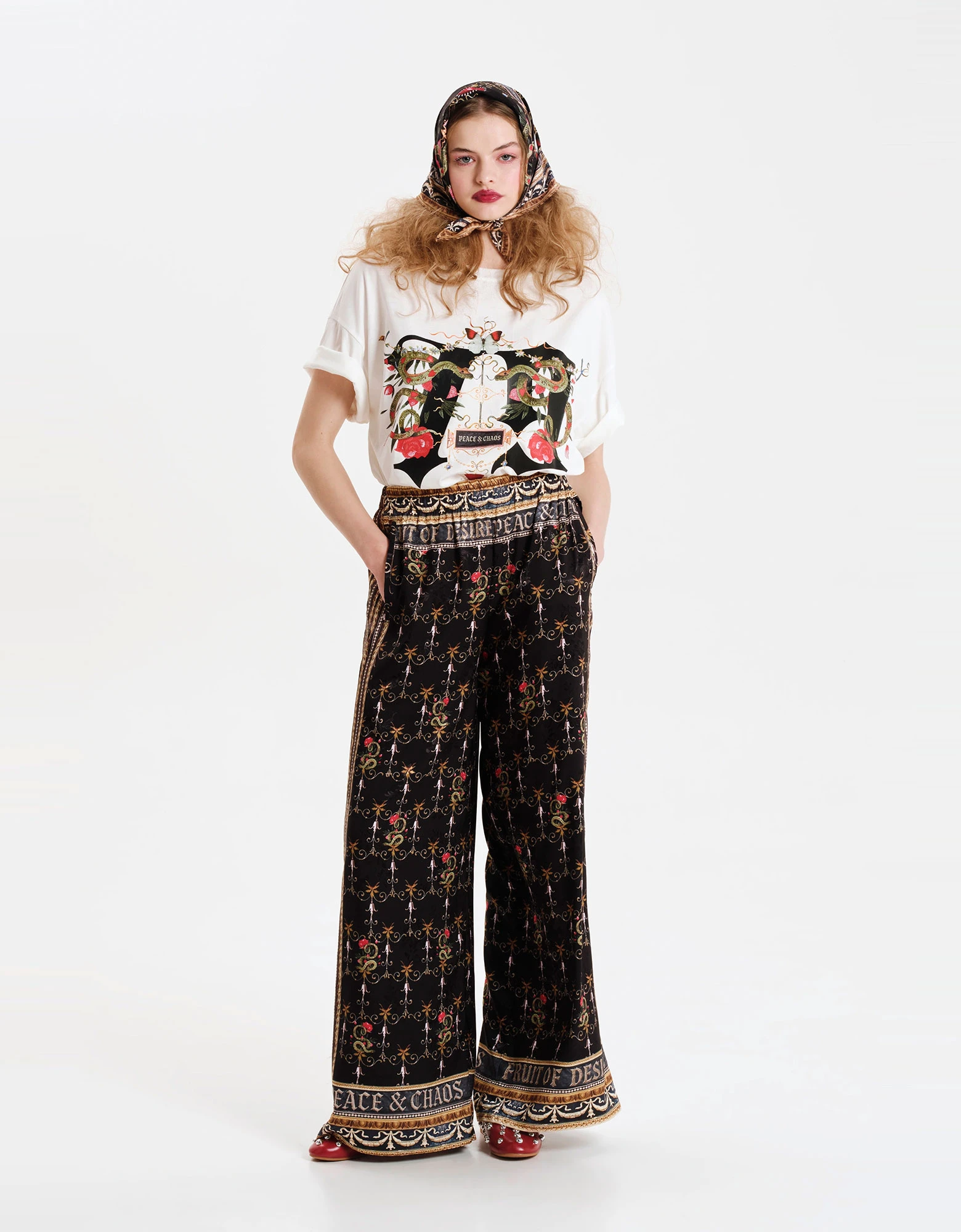 Temptation pants jacquard — Peace and Chaos