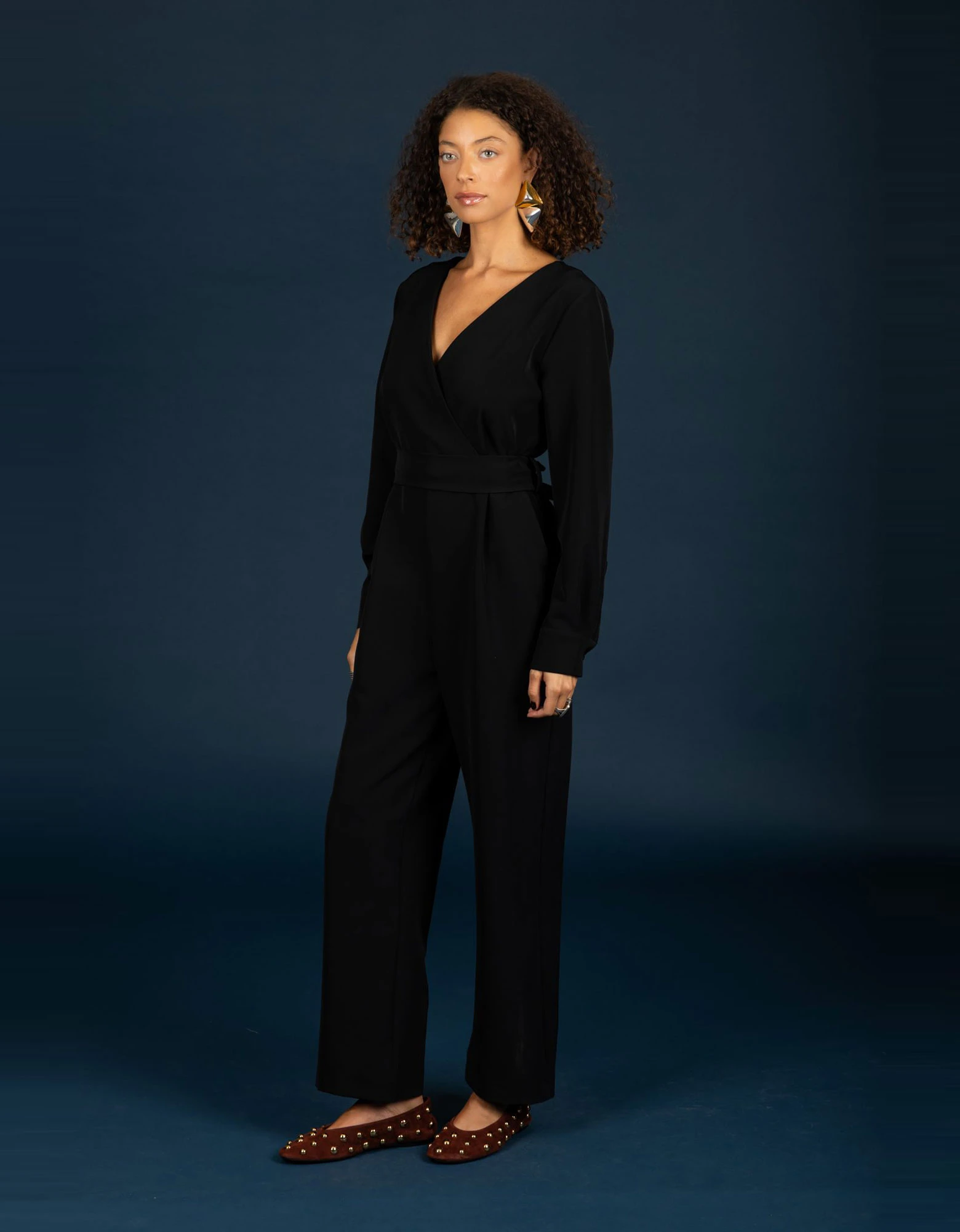Terrie jumpsuit black — Chaton