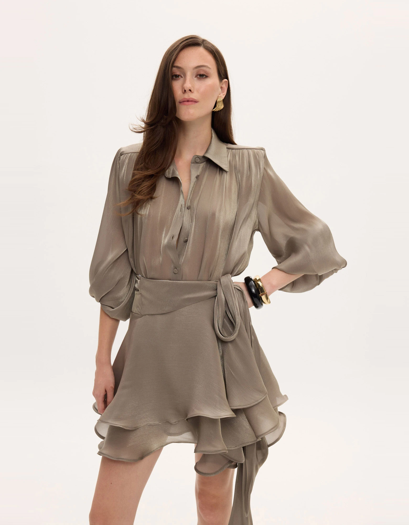Clio shirt grey — Ciel Concept