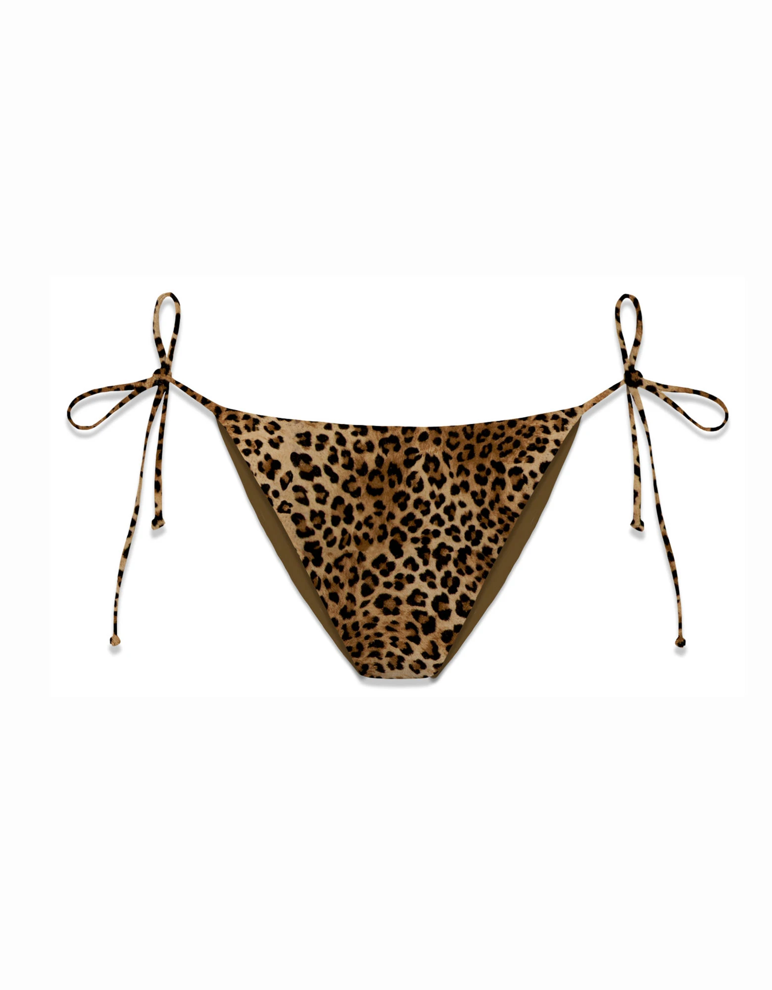Virgo classic bikini bottoms with leopard print — MC2 Saint Barth