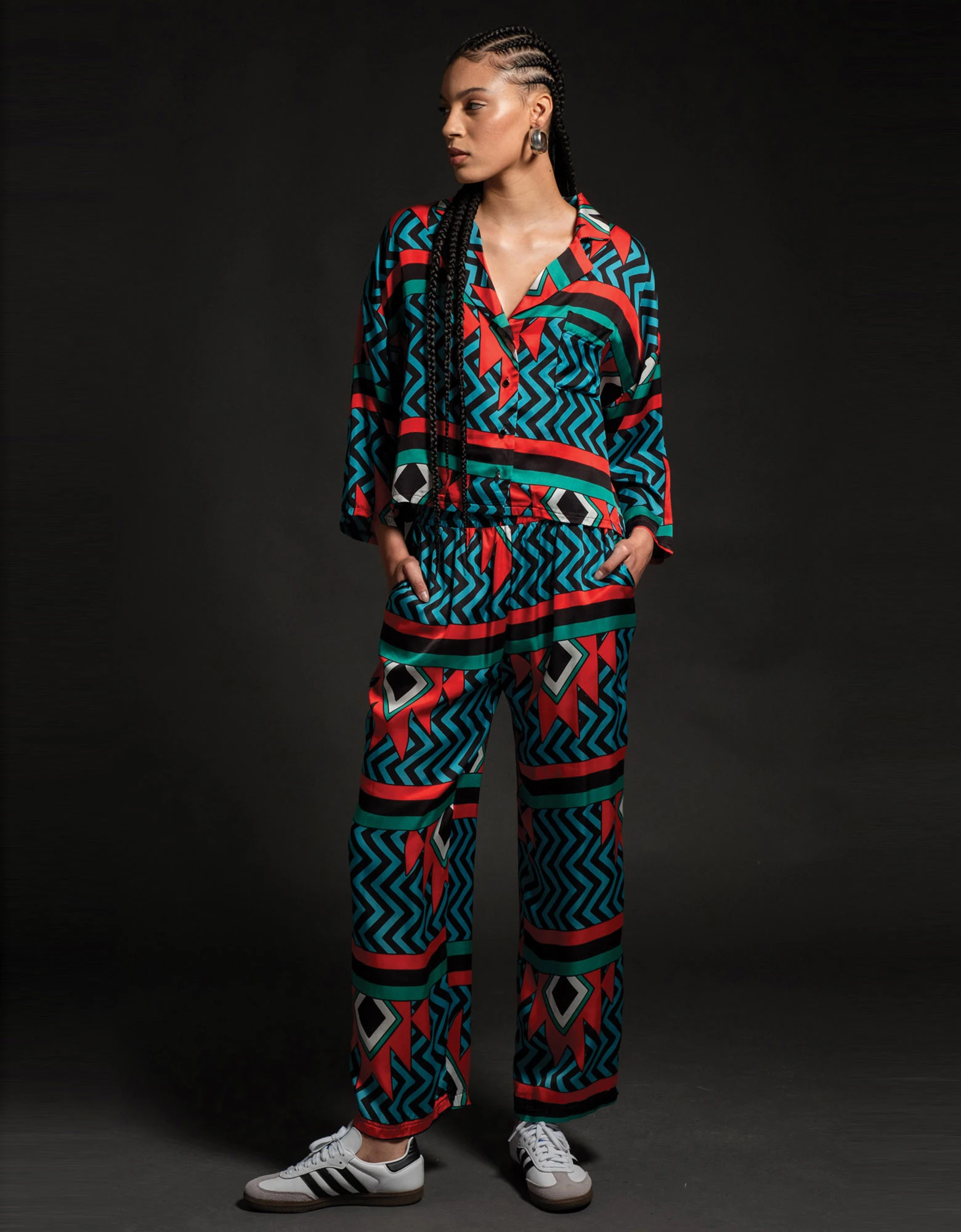 Peace & Chaos Crest pants — photo 1 of 6