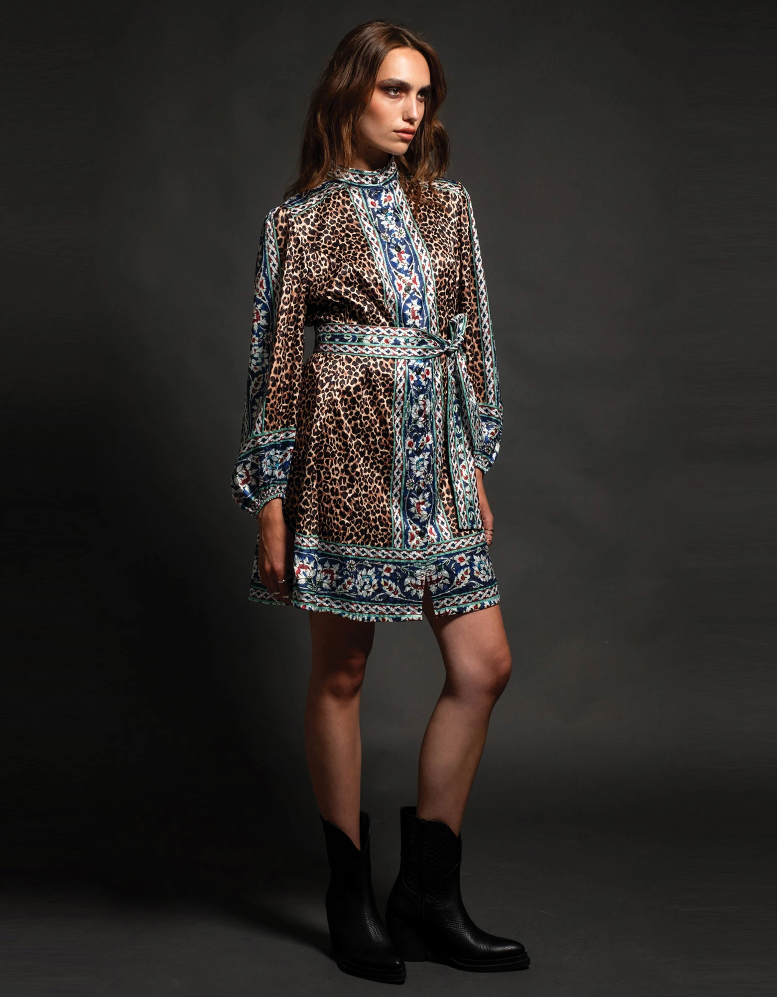 Peace & Chaos Animism silky short dress — φωτογραφία 1 από 6