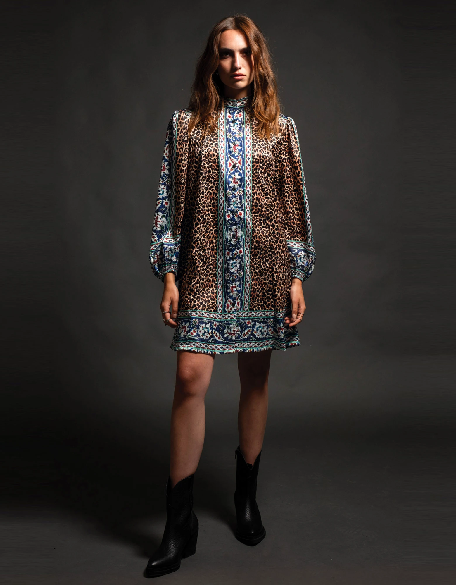 Peace & Chaos Animism silky short dress — φωτογραφία 2 από 6