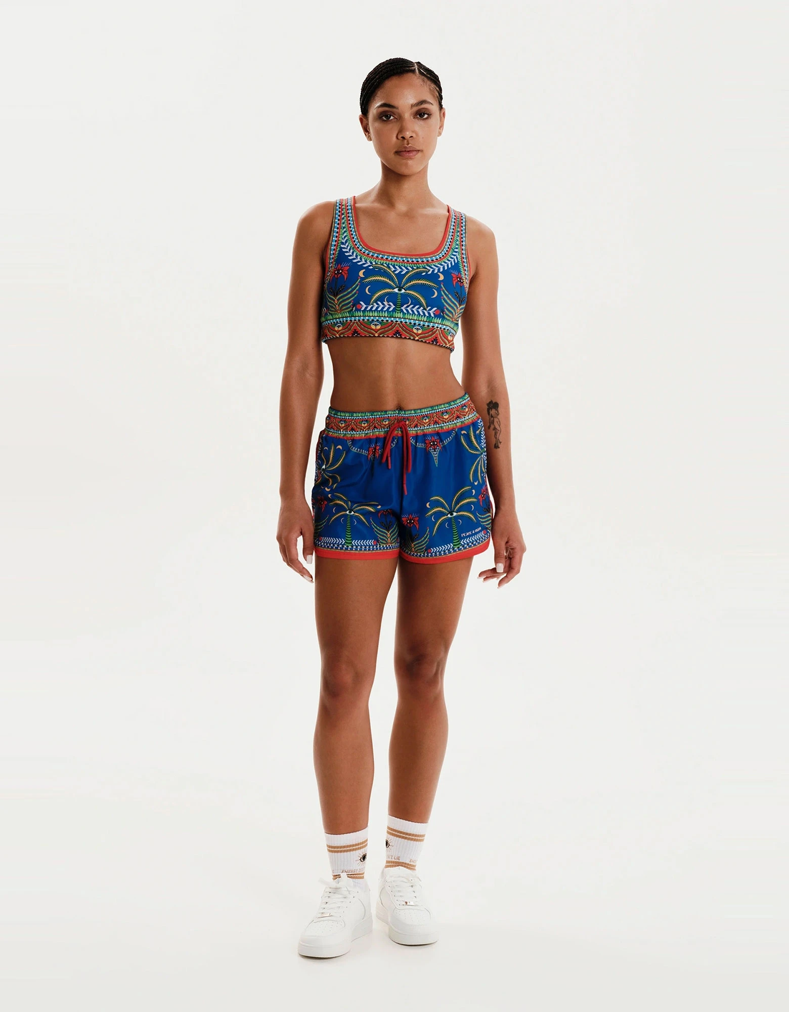 Alignment running shorts — Peace and Chaos