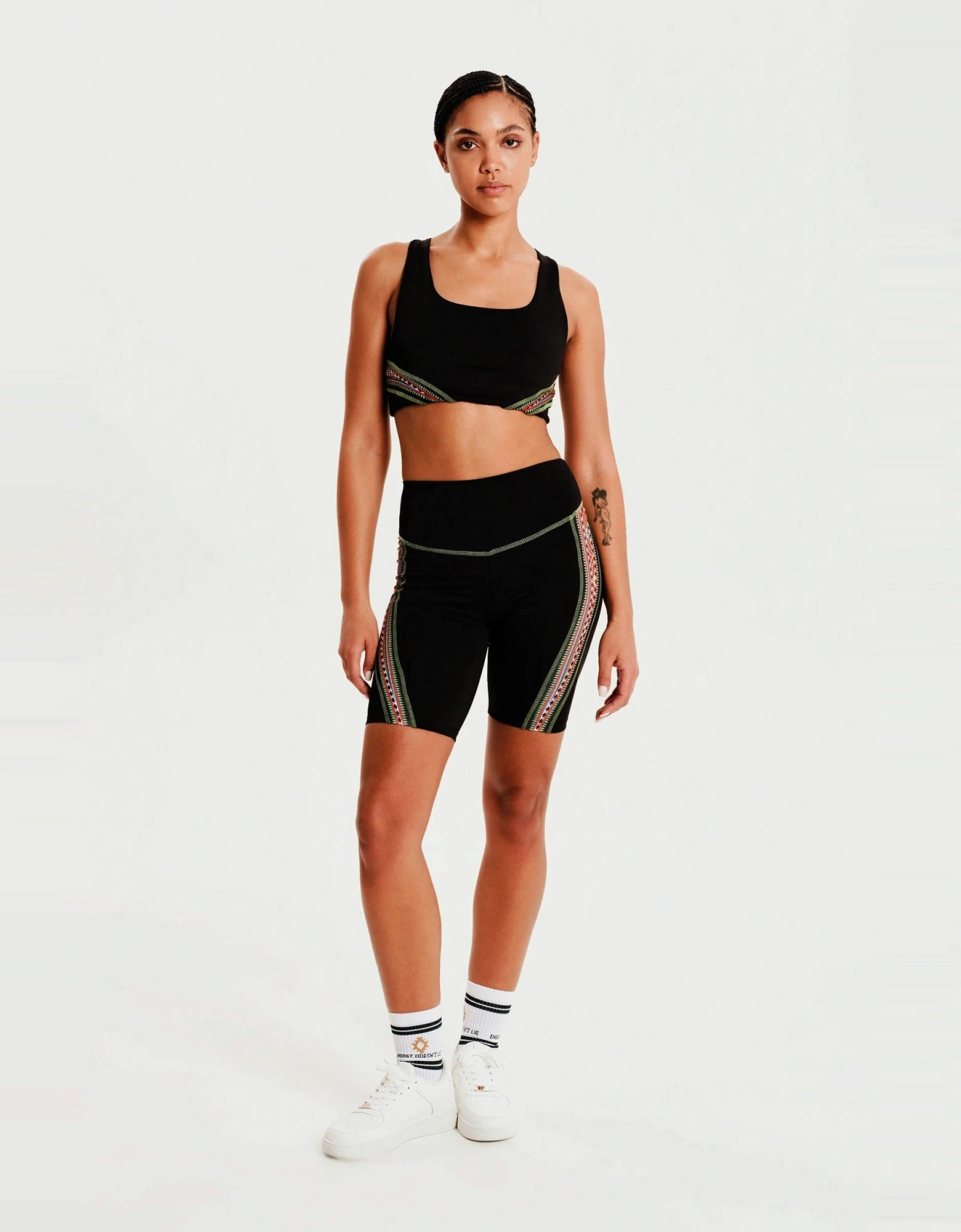 Momentum cycling shorts — Peace and Chaos