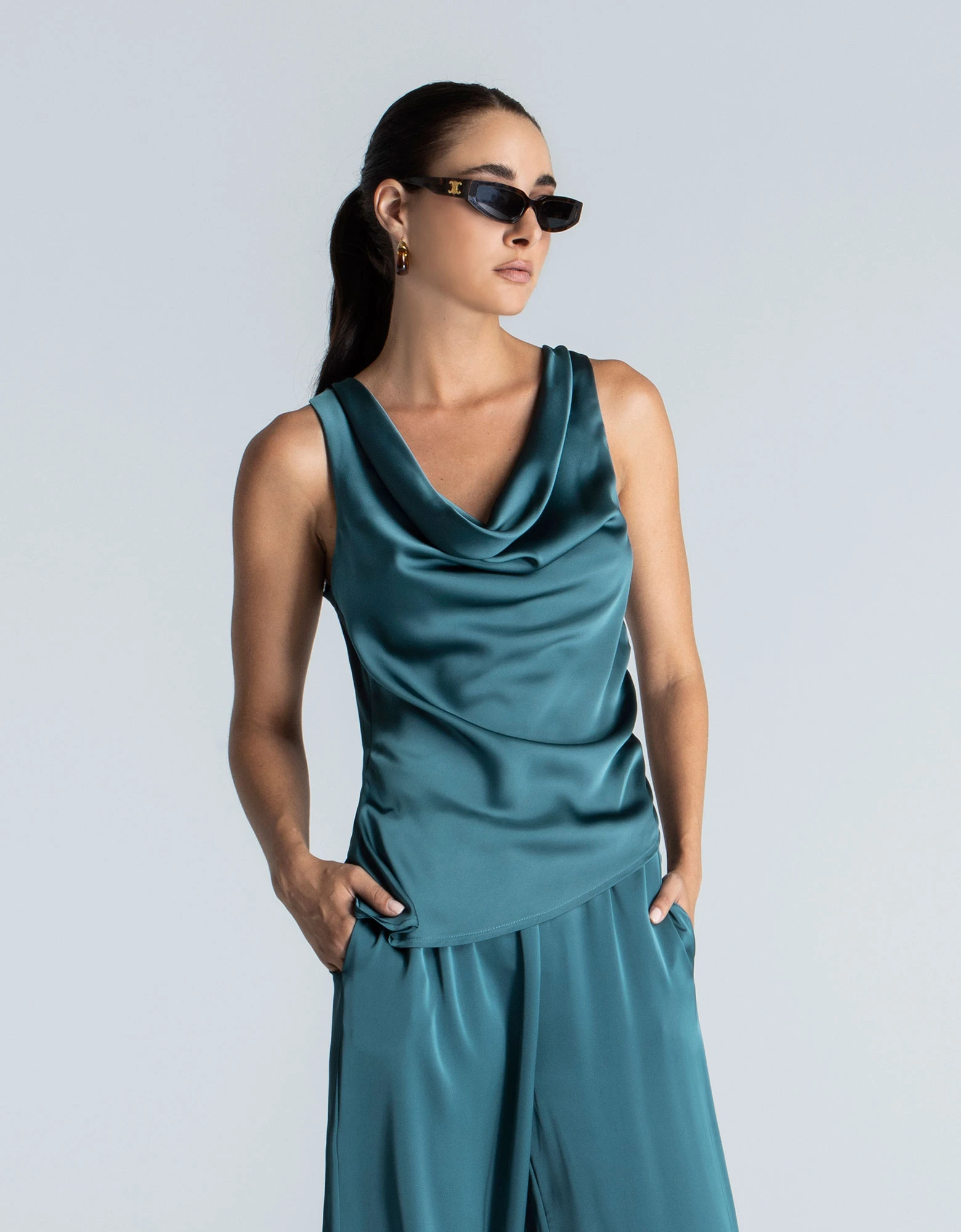 Foreveryoung Paloma pants dark green — image 2 — photo 2 of 2